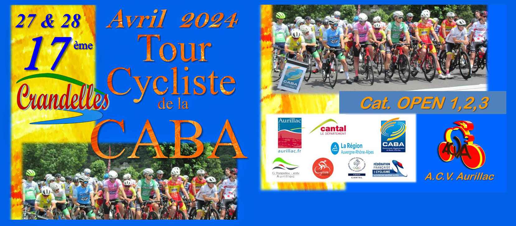 Bienvenue sur le site de la commune de Crandelles Tour cycliste de la CABA